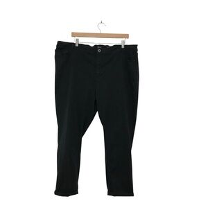 J. Jill Authentic Fit Slim Ankle Black Denim Jeans Plus Size 22W